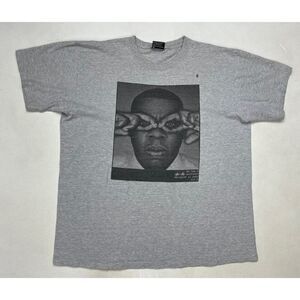 Hype Means Nothing Jay-Z Graphic T-shirt Men Large Gray Music Rap